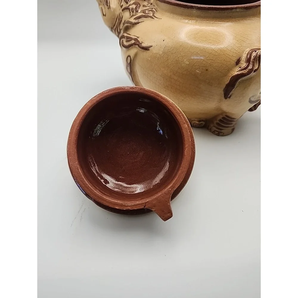 Vintage Asian‎ Lion Tea Pot